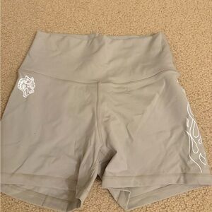 DARC SPORT Gray High-Waisted Shorts